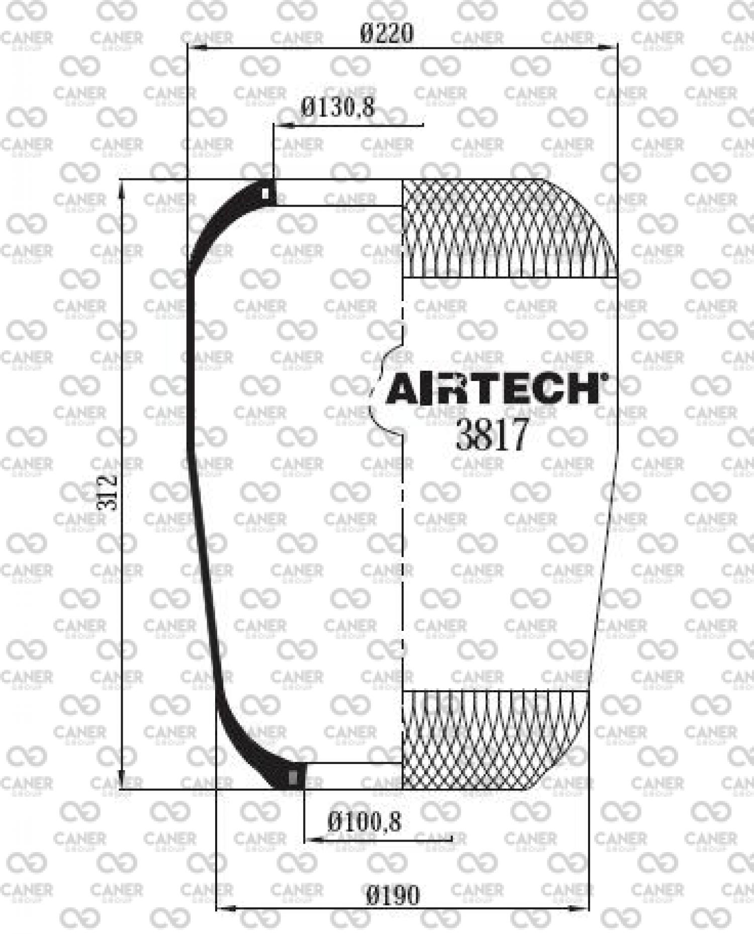 3817 AKTAŞ; DORUK SÜSPANSİYON KÖRÜK -;5000805998; 5810111355; 5810805998; 